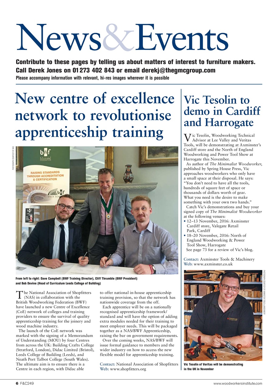 Furniture & Cabinetmaking Preview Pages