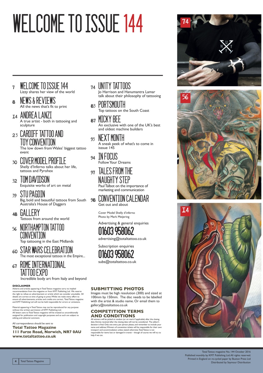 Total Tattoo Preview Pages