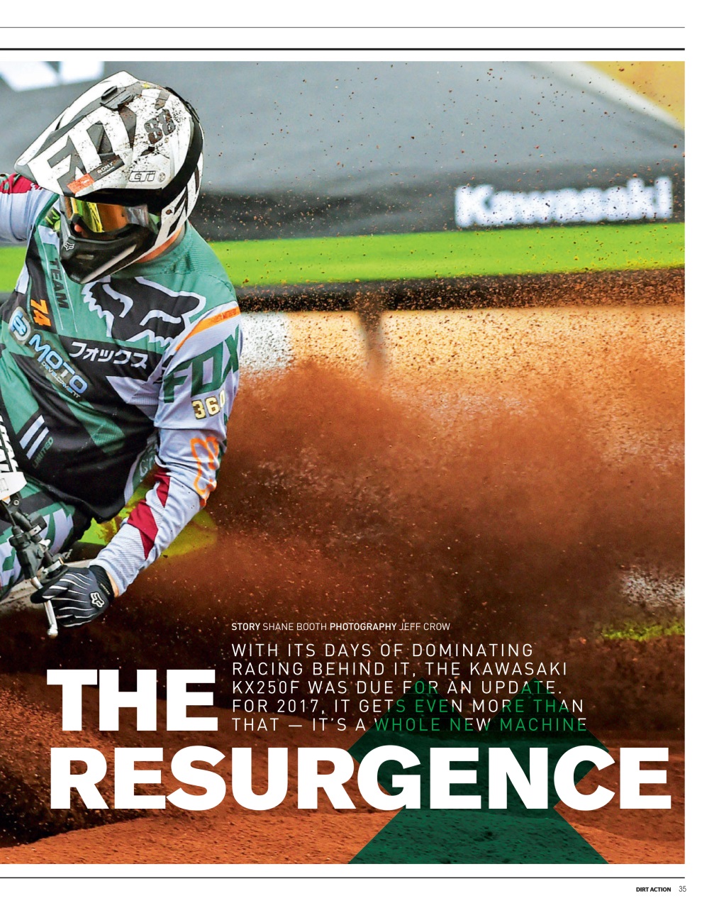 Dirt Action Preview Pages