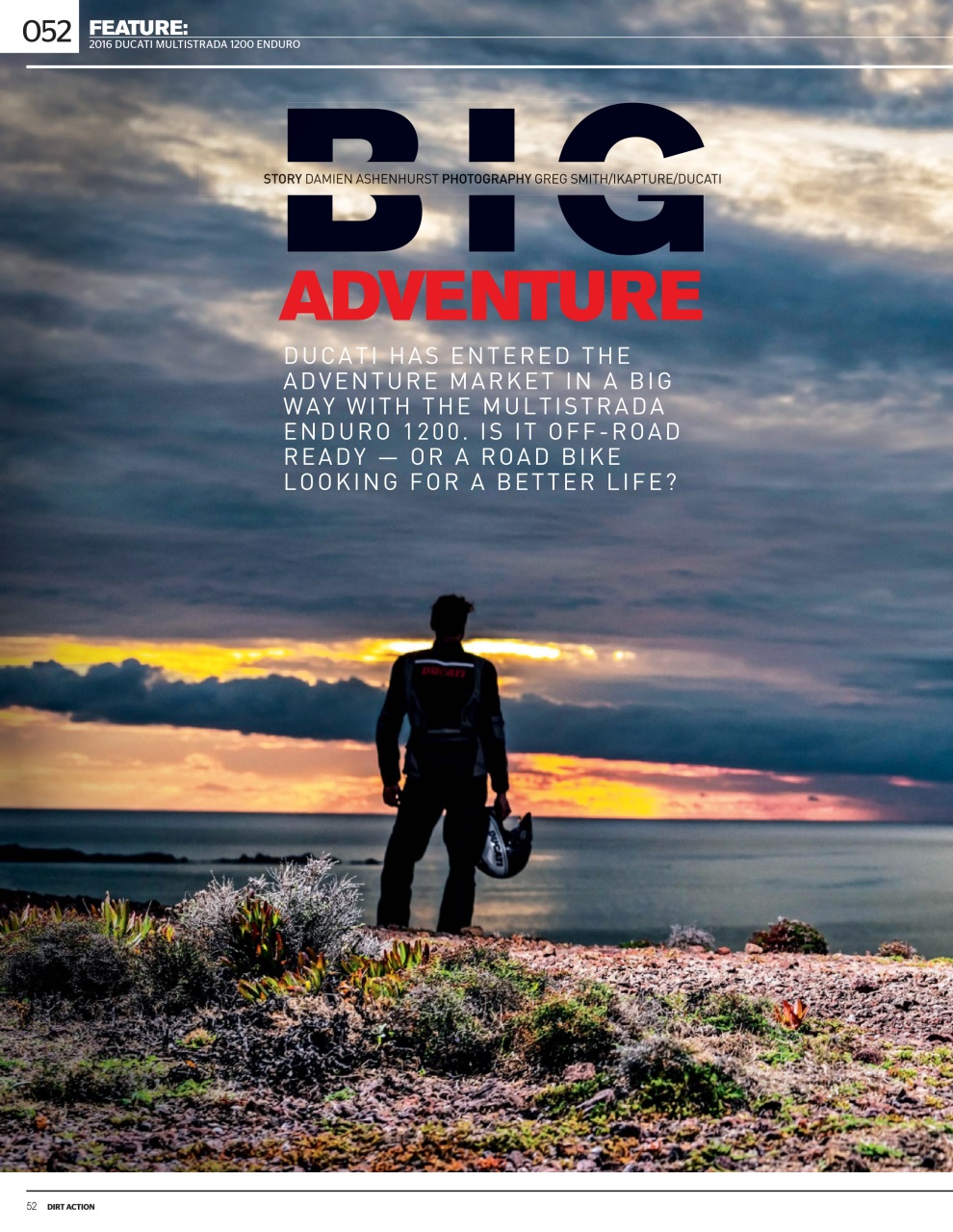 Dirt Action Preview Pages