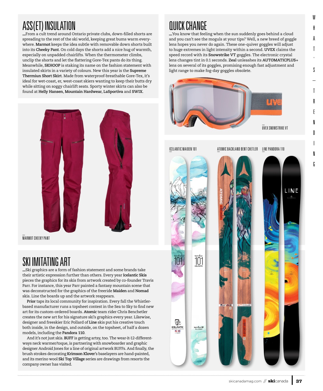 Ski Canada Preview Pages
