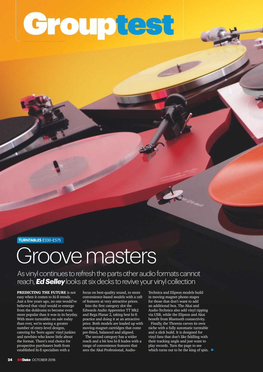 Hi-Fi Choice Preview Pages