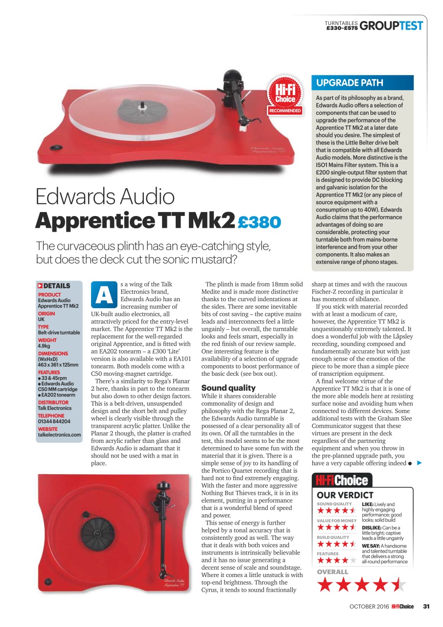 Hi-Fi Choice Preview Pages