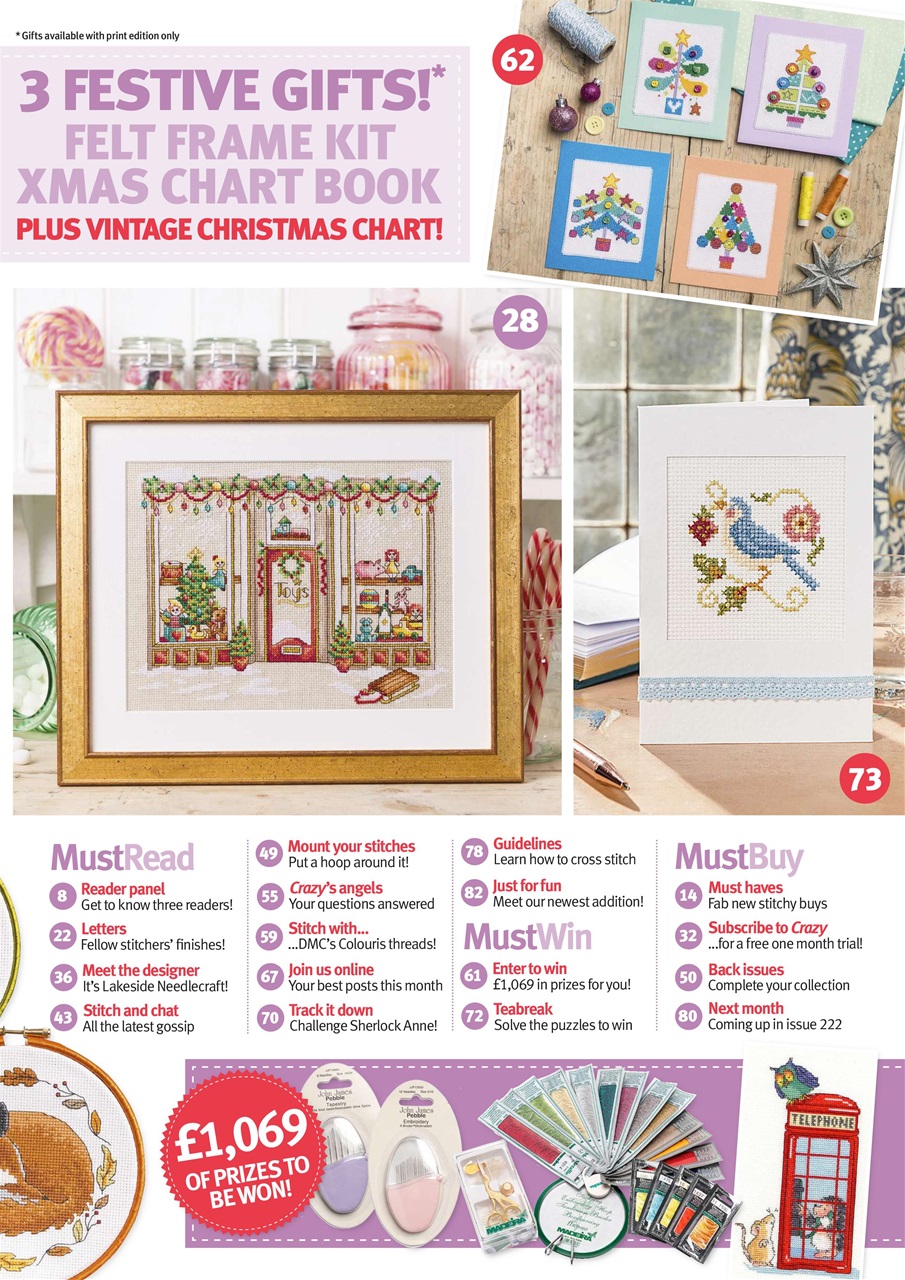 Cross Stitch Crazy Preview Pages