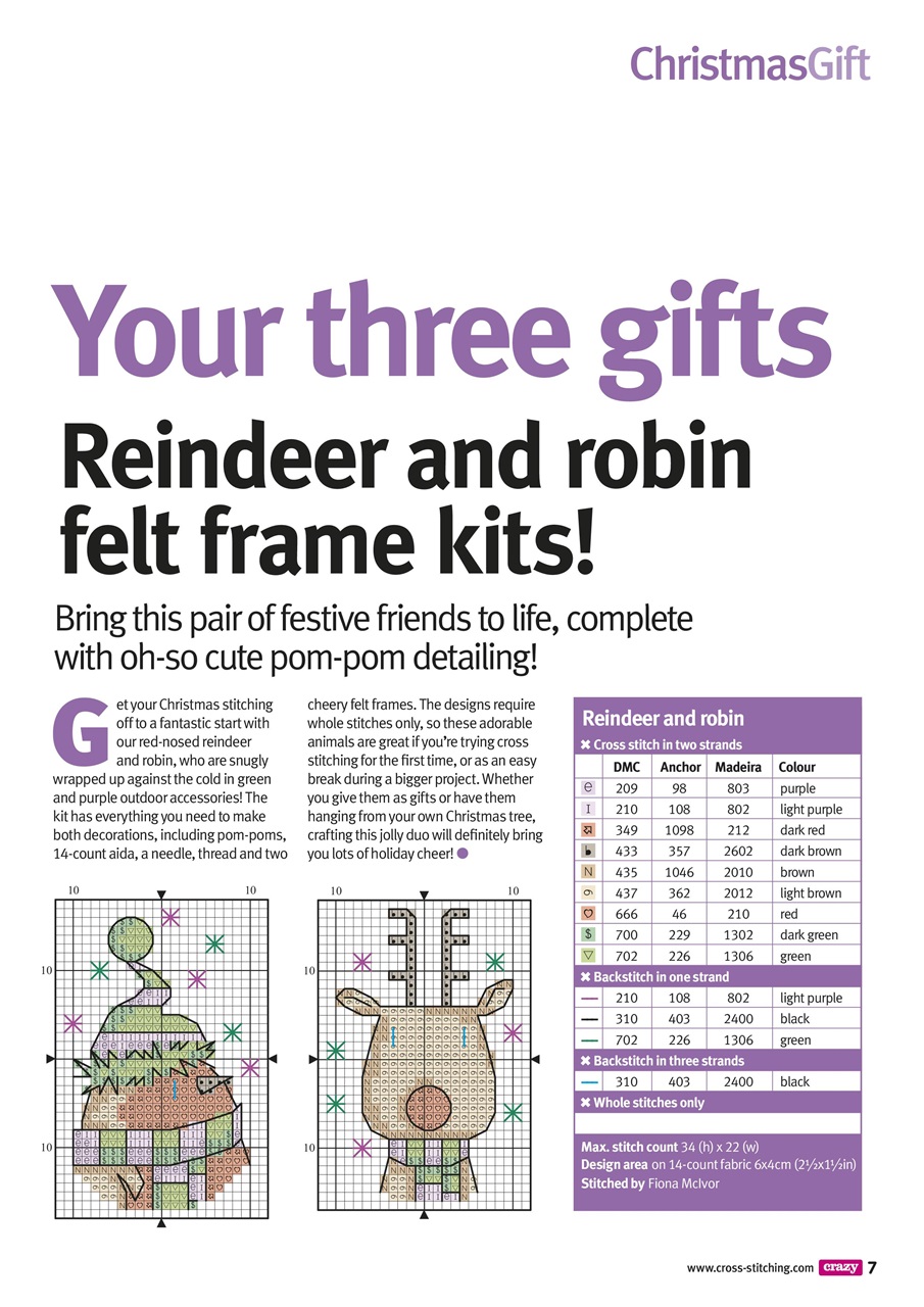 Cross Stitch Crazy Preview Pages