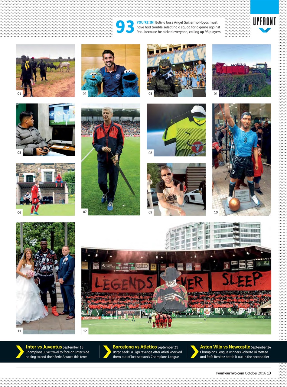 FourFourTwo Preview Pages