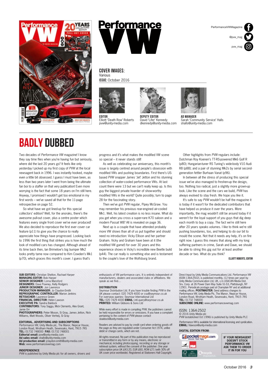 Performance VW Preview Pages