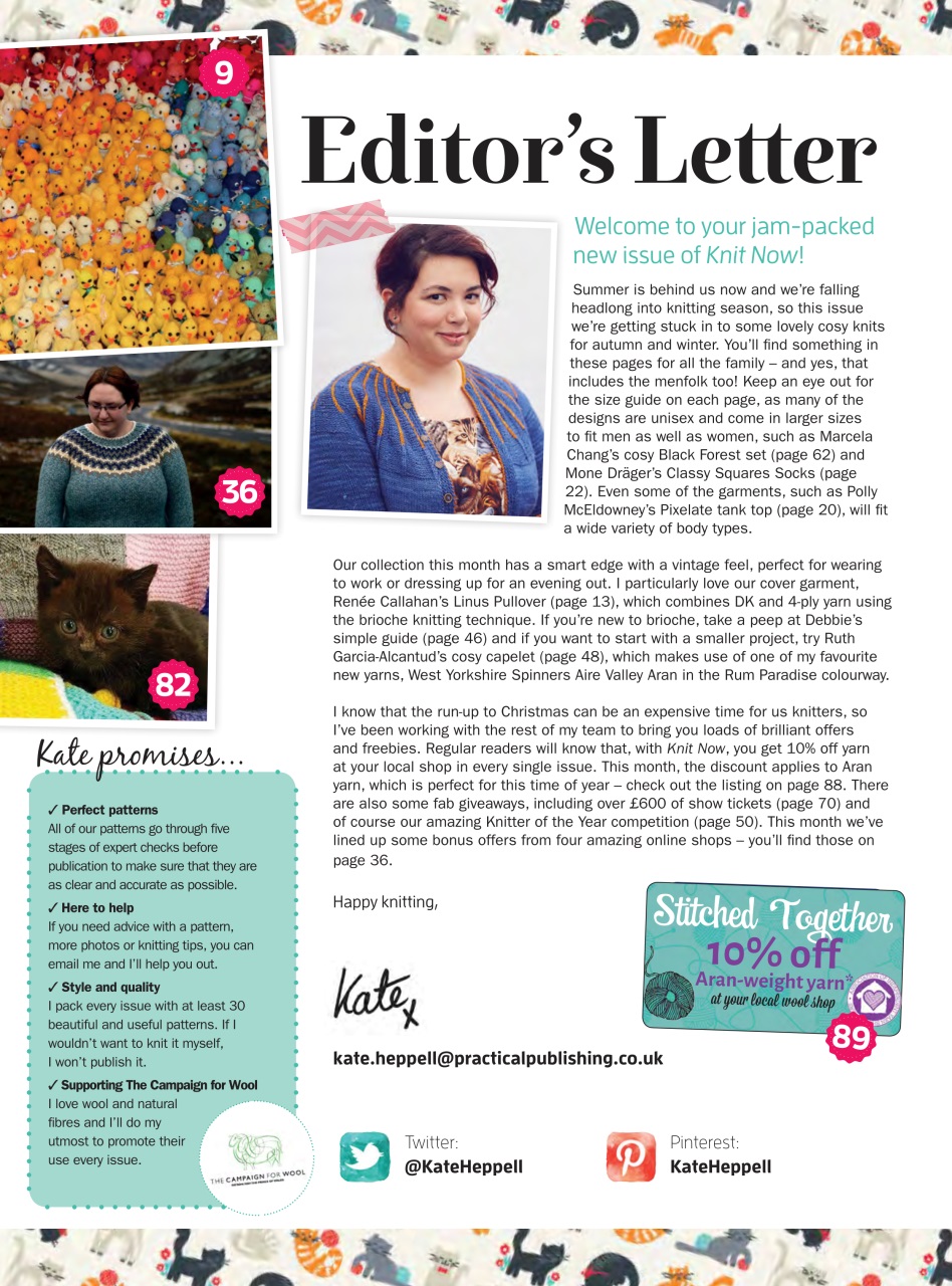 Knit Now Preview Pages