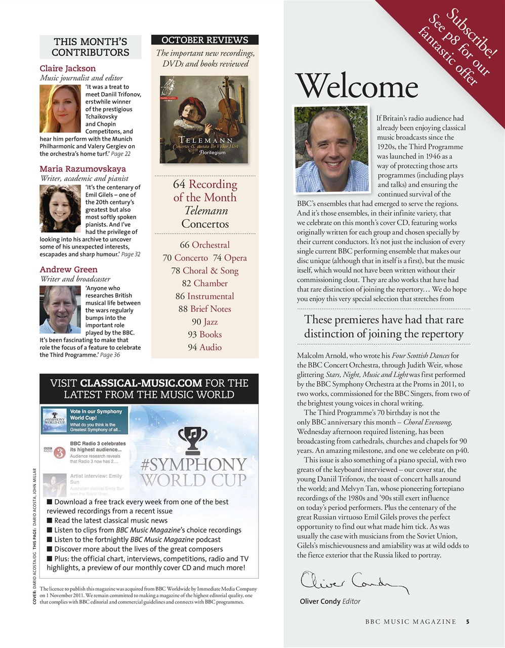 BBC Music Magazine Preview Pages