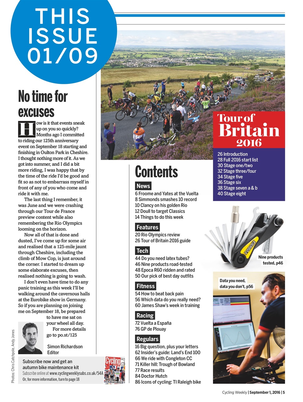 Cycling Weekly Preview Pages