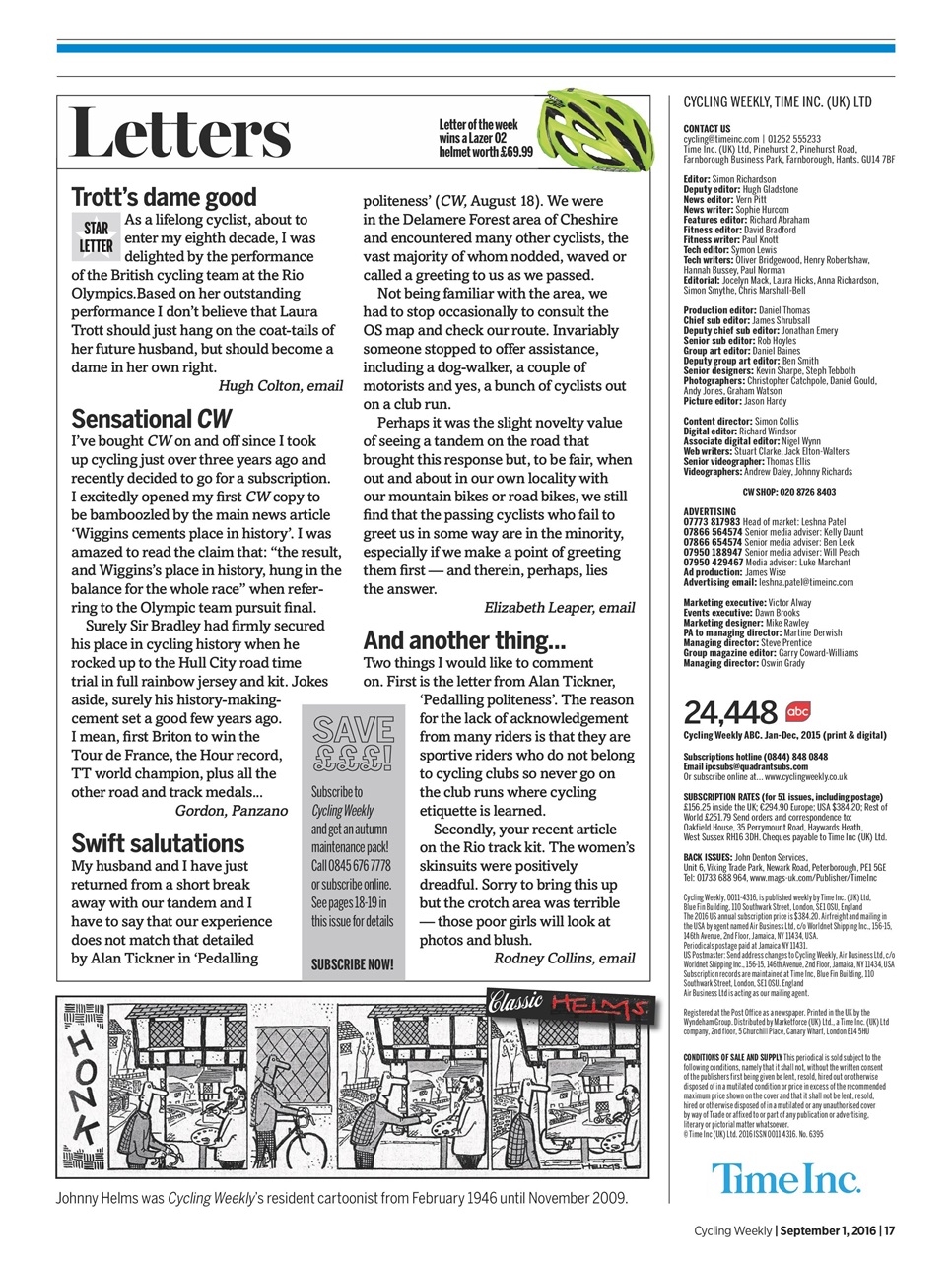 Cycling Weekly Preview Pages