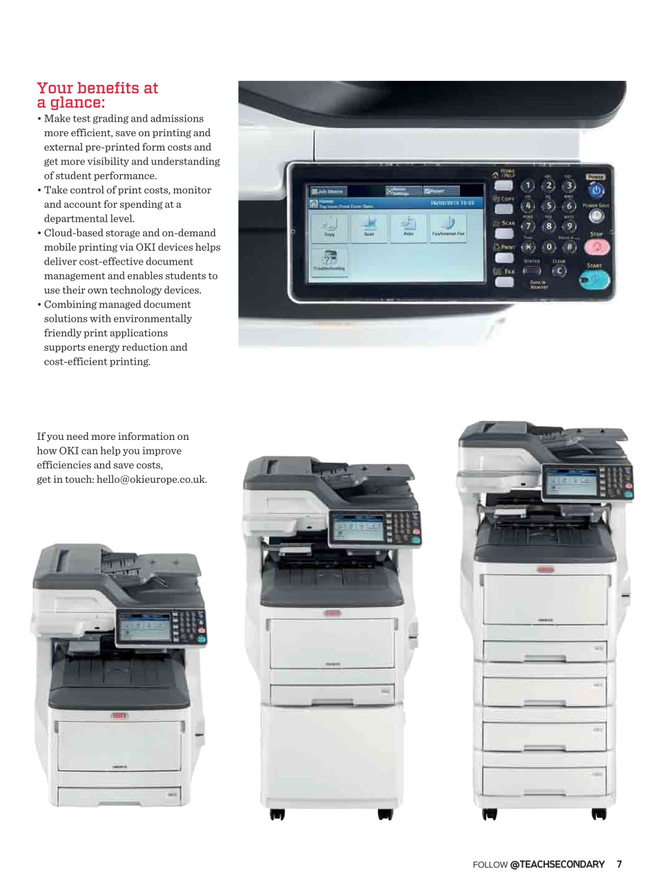 Teach Secondary Preview Pages