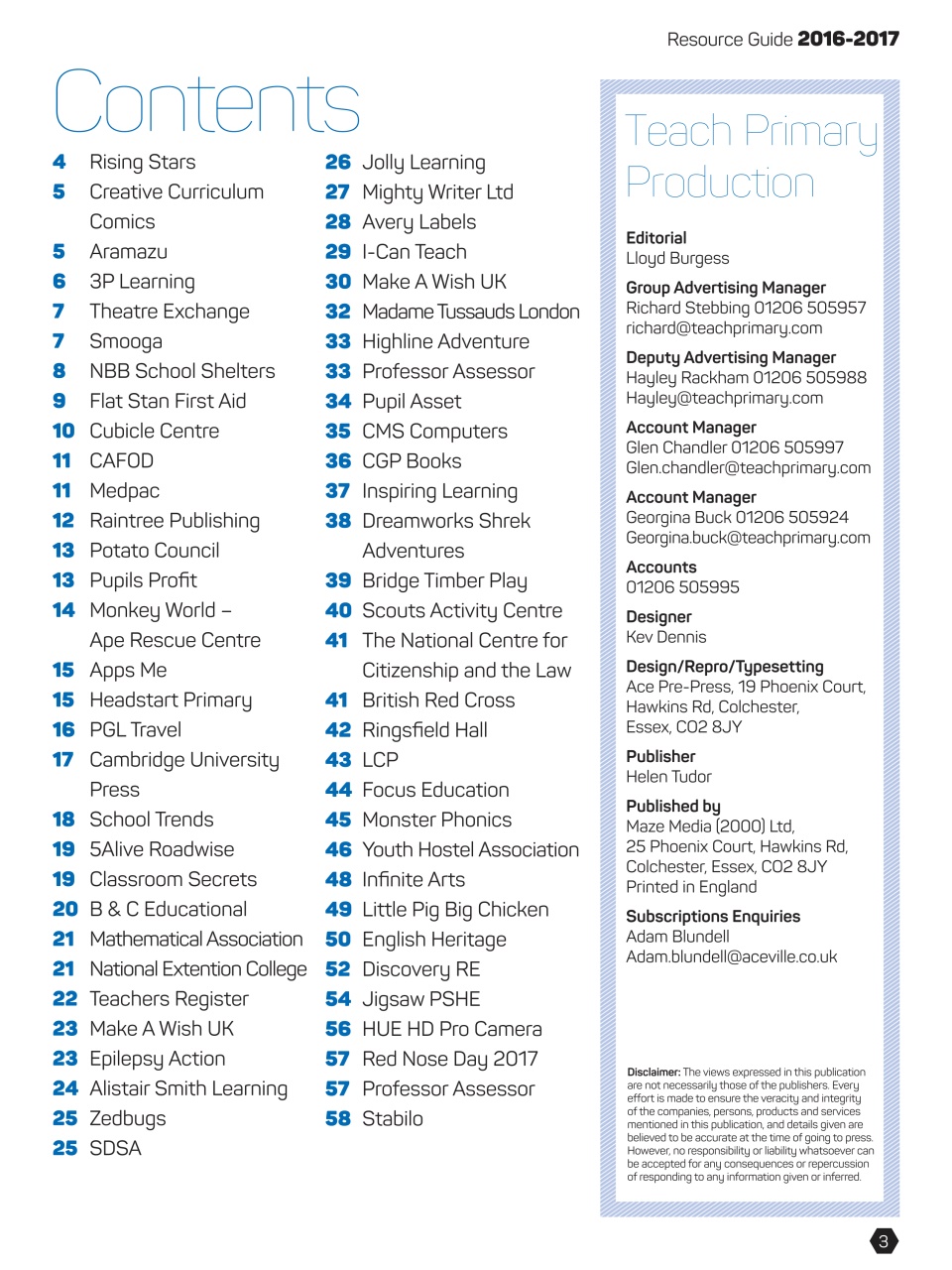 Teach Primary Preview Pages