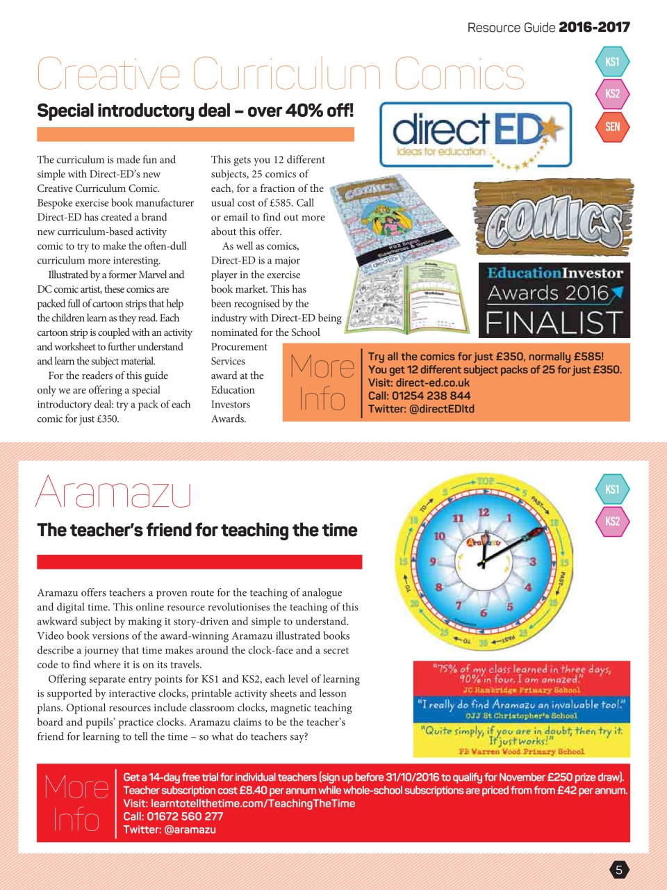 Teach Primary Preview Pages