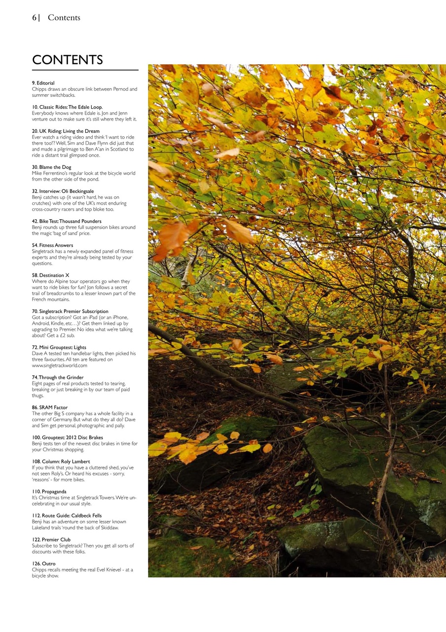 Singletrack Preview Pages