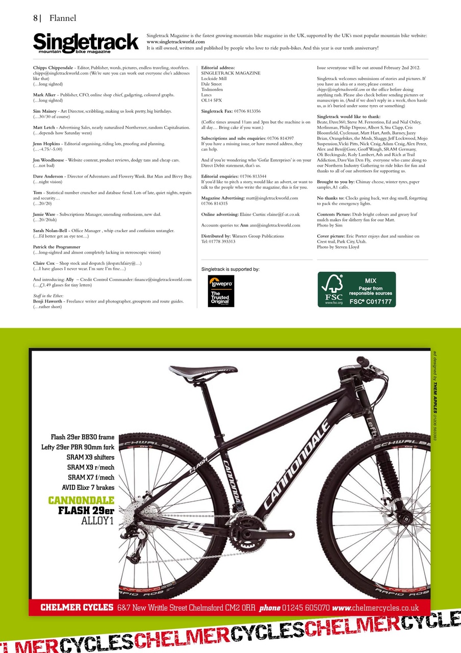 Singletrack Preview Pages