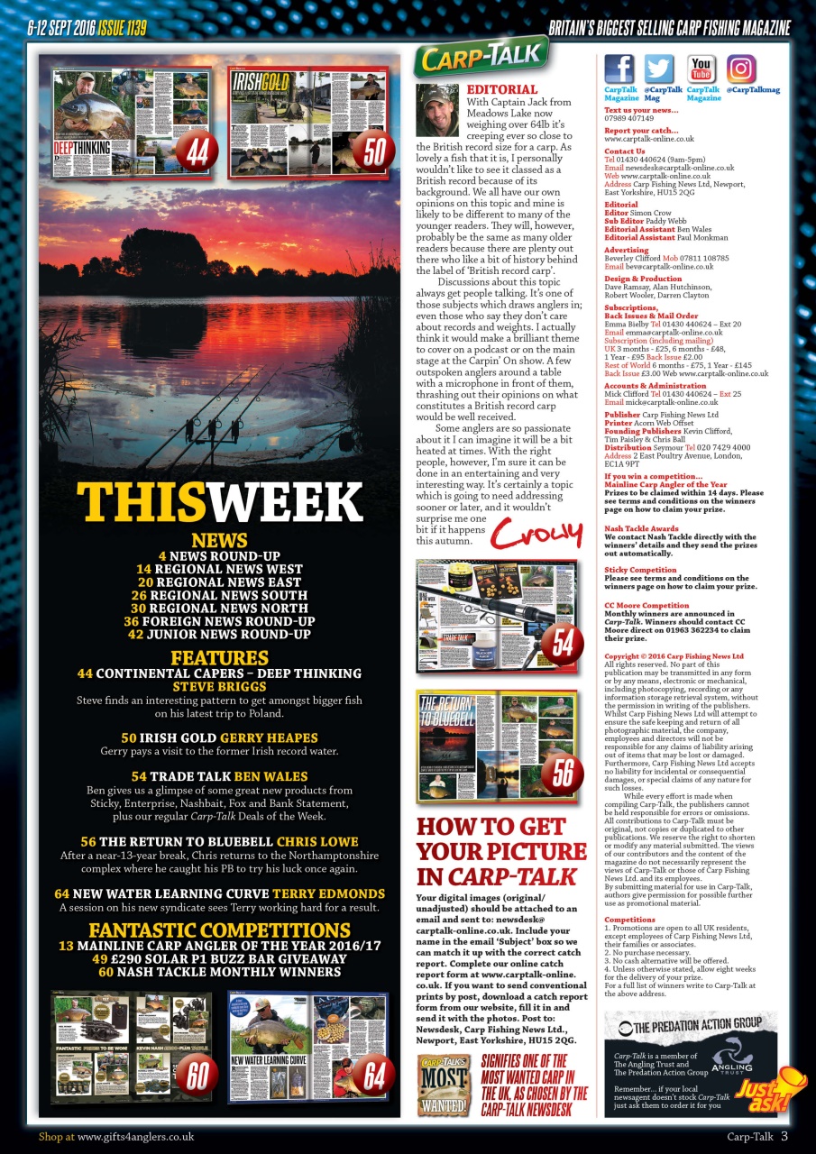 Carp-Talk Preview Pages