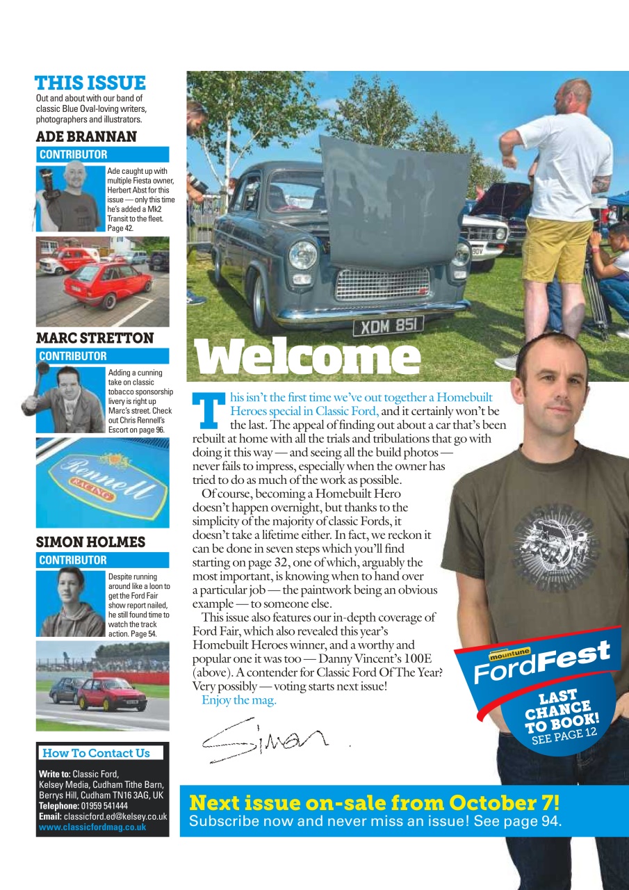 Classic Ford Preview Pages
