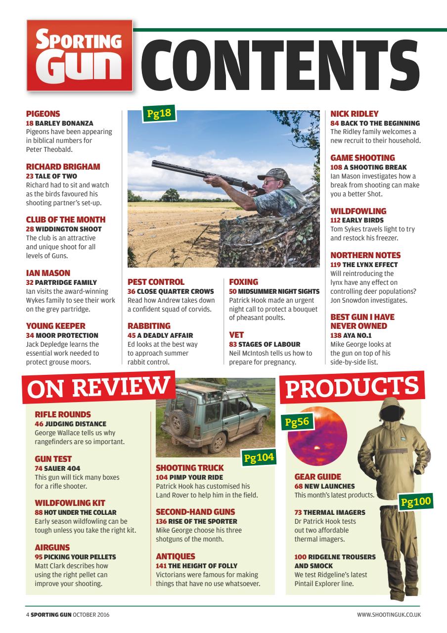 Sporting Gun Preview Pages