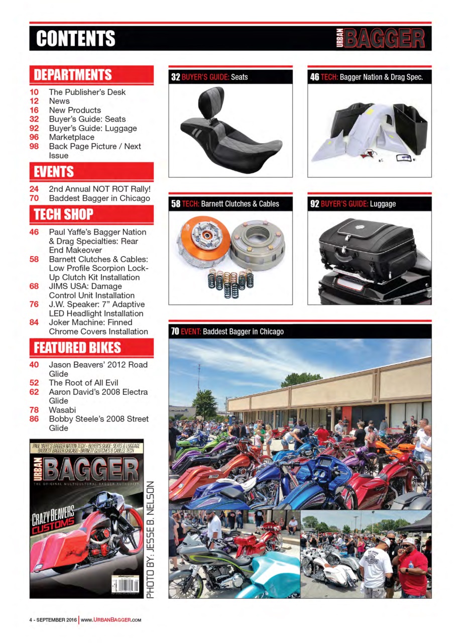 Urban Bagger Preview Pages