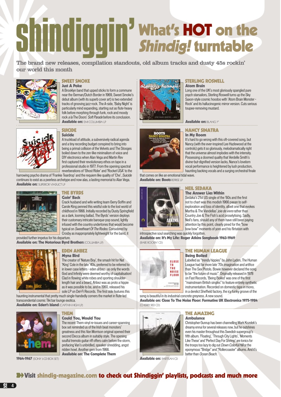 Shindig! Preview Pages