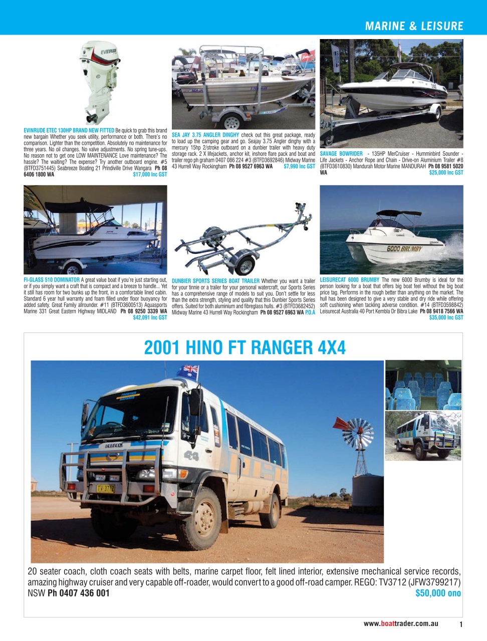 Boat Trader Australia Preview Pages