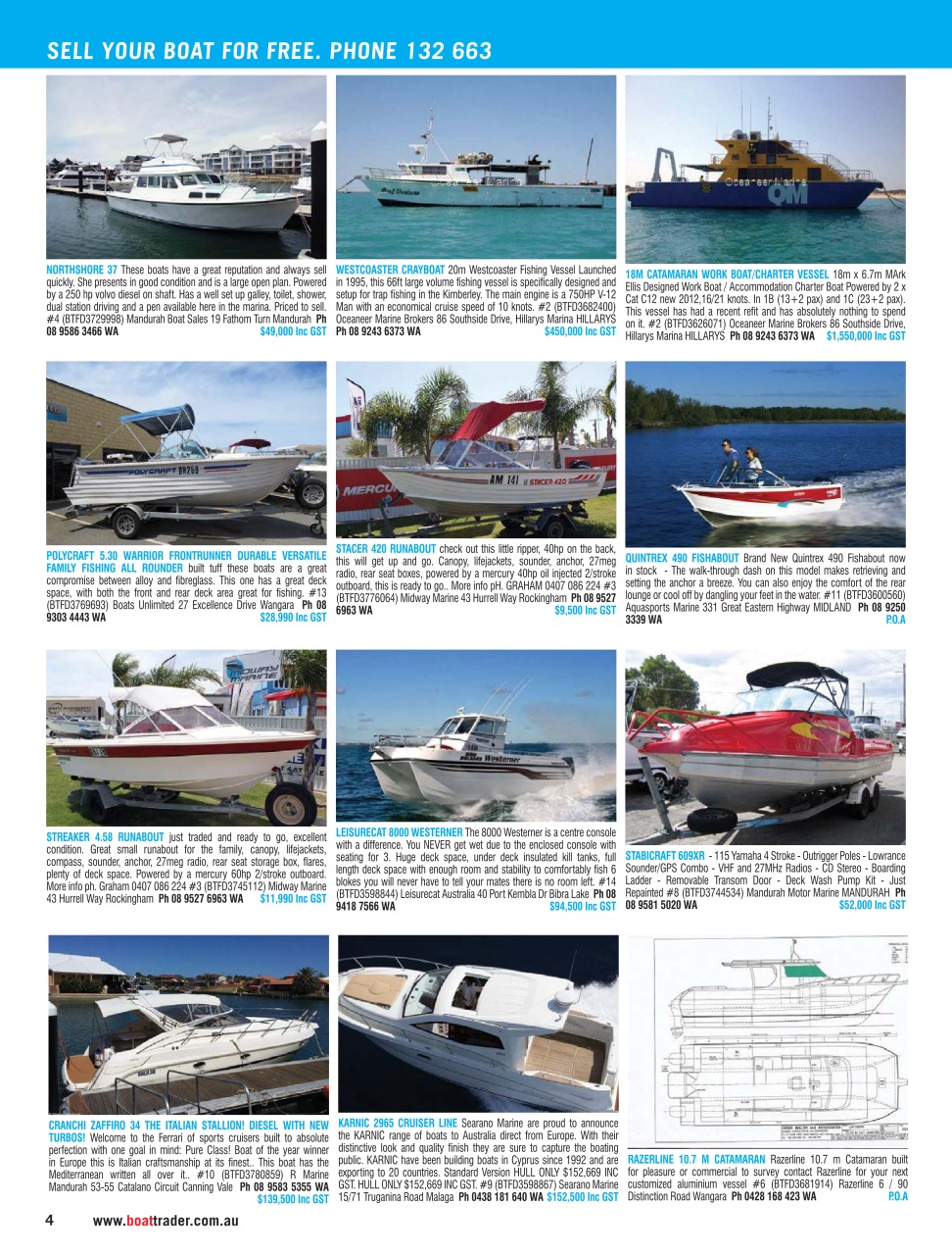 Boat Trader Australia Preview Pages