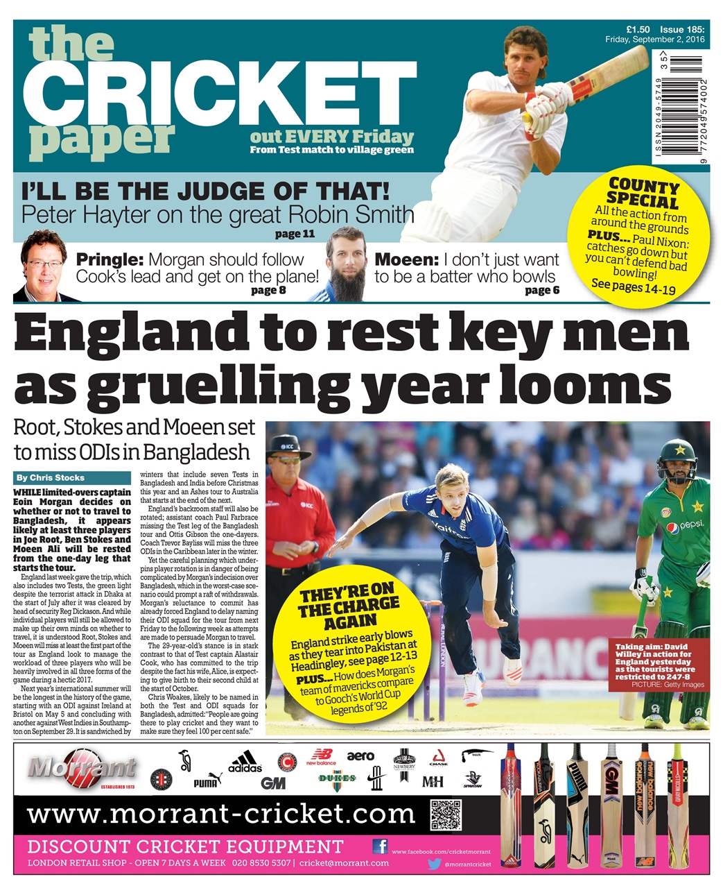 The Cricket Paper Preview Pages