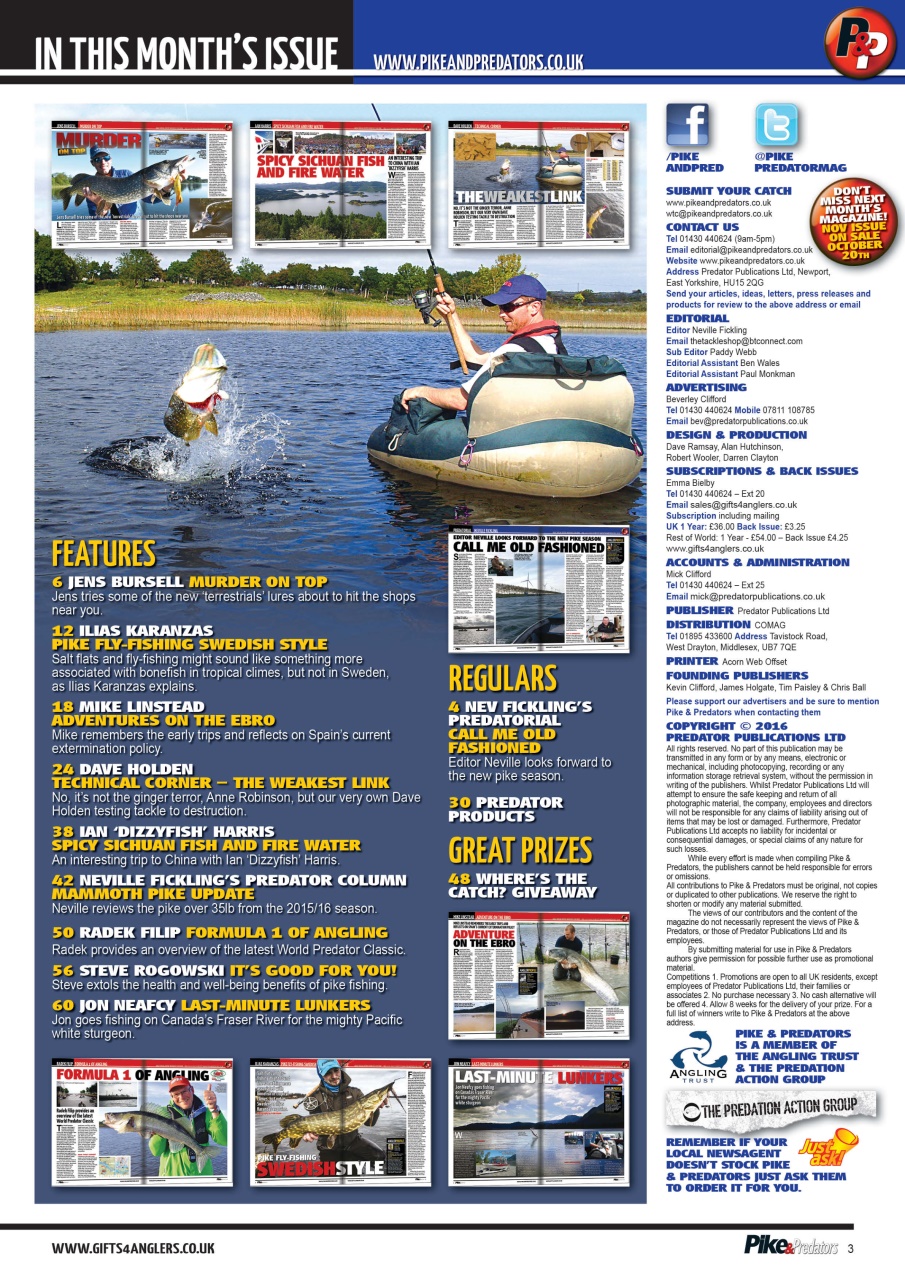 Pike & Predators Preview Pages