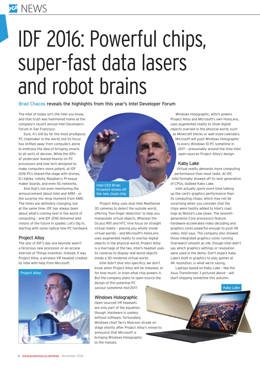 Tech Advisor Preview Pages