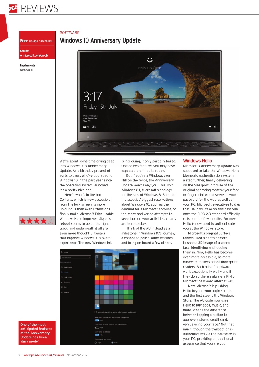 Tech Advisor Preview Pages