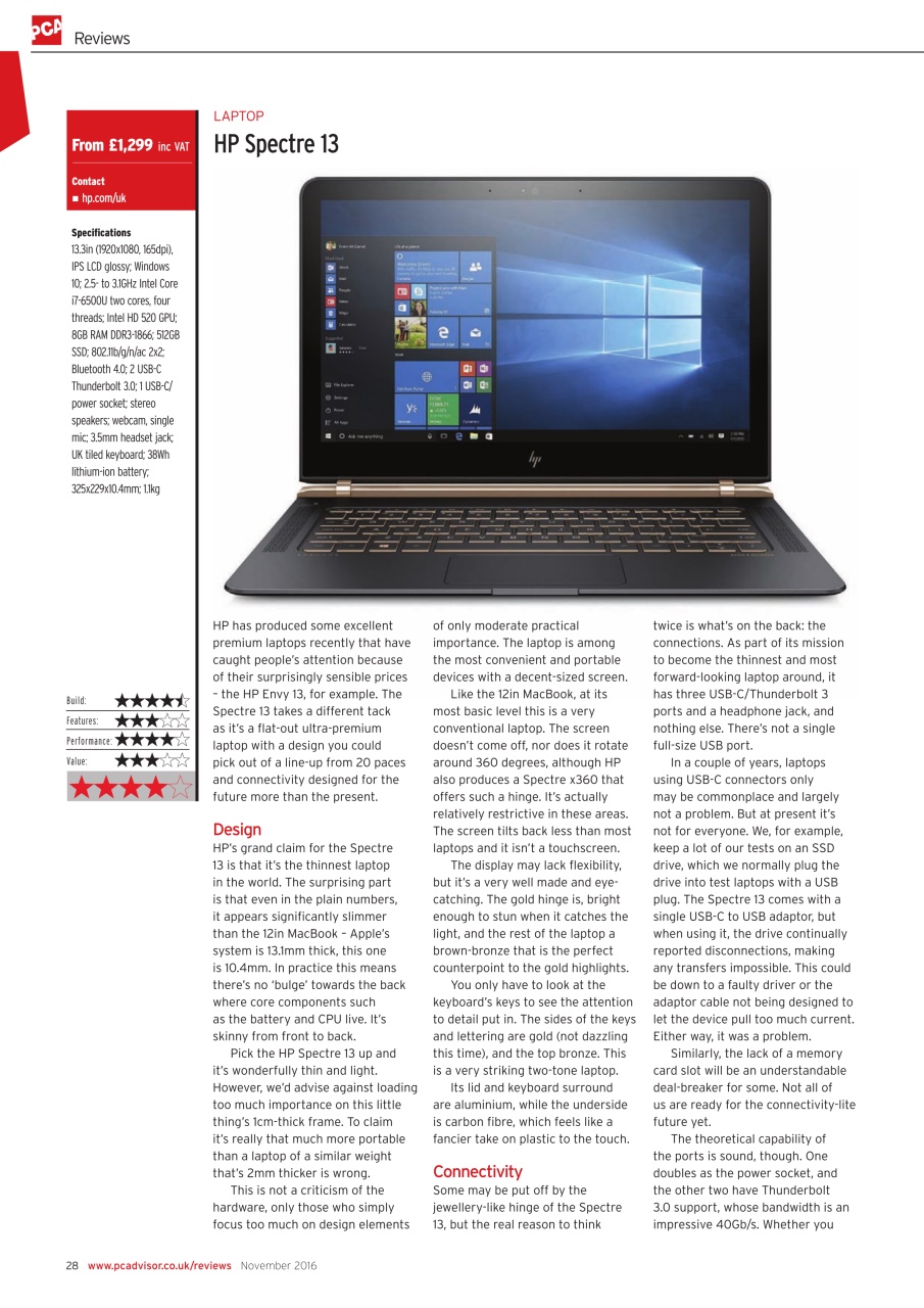 Tech Advisor Preview Pages