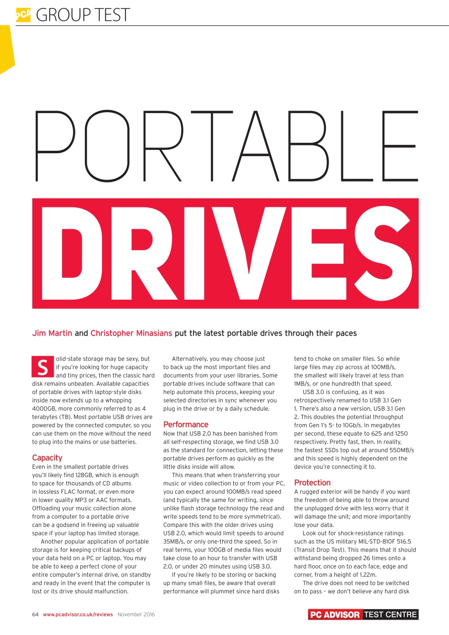 Tech Advisor Preview Pages