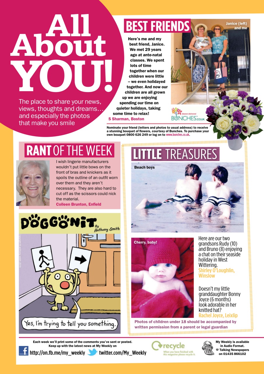 My Weekly Preview Pages