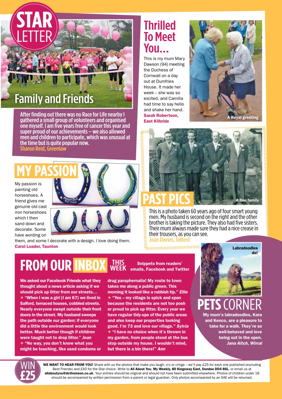 My Weekly Preview Pages