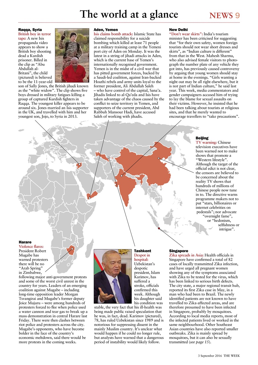 The Week Preview Pages