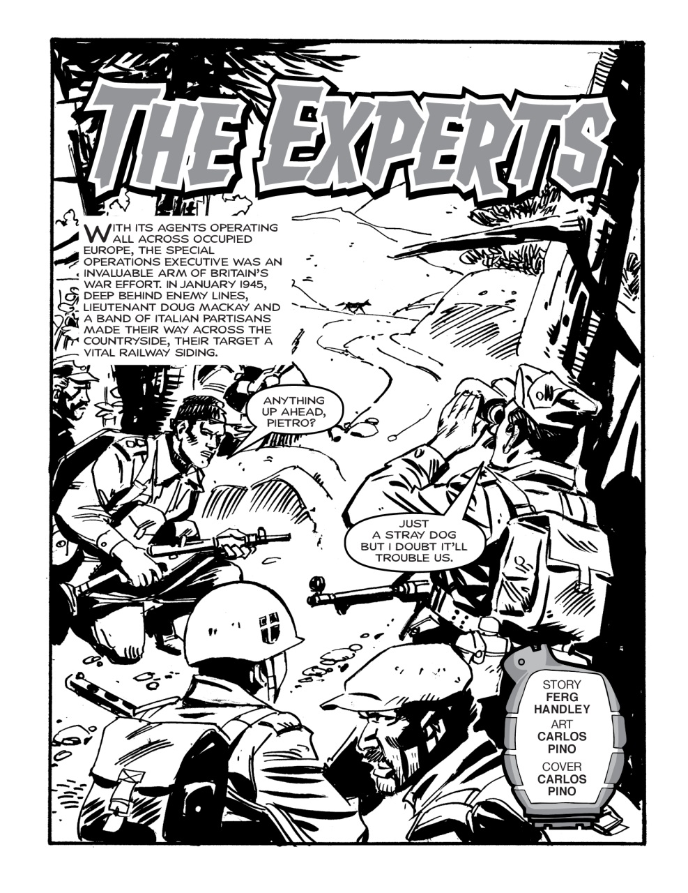 Commando Preview Pages