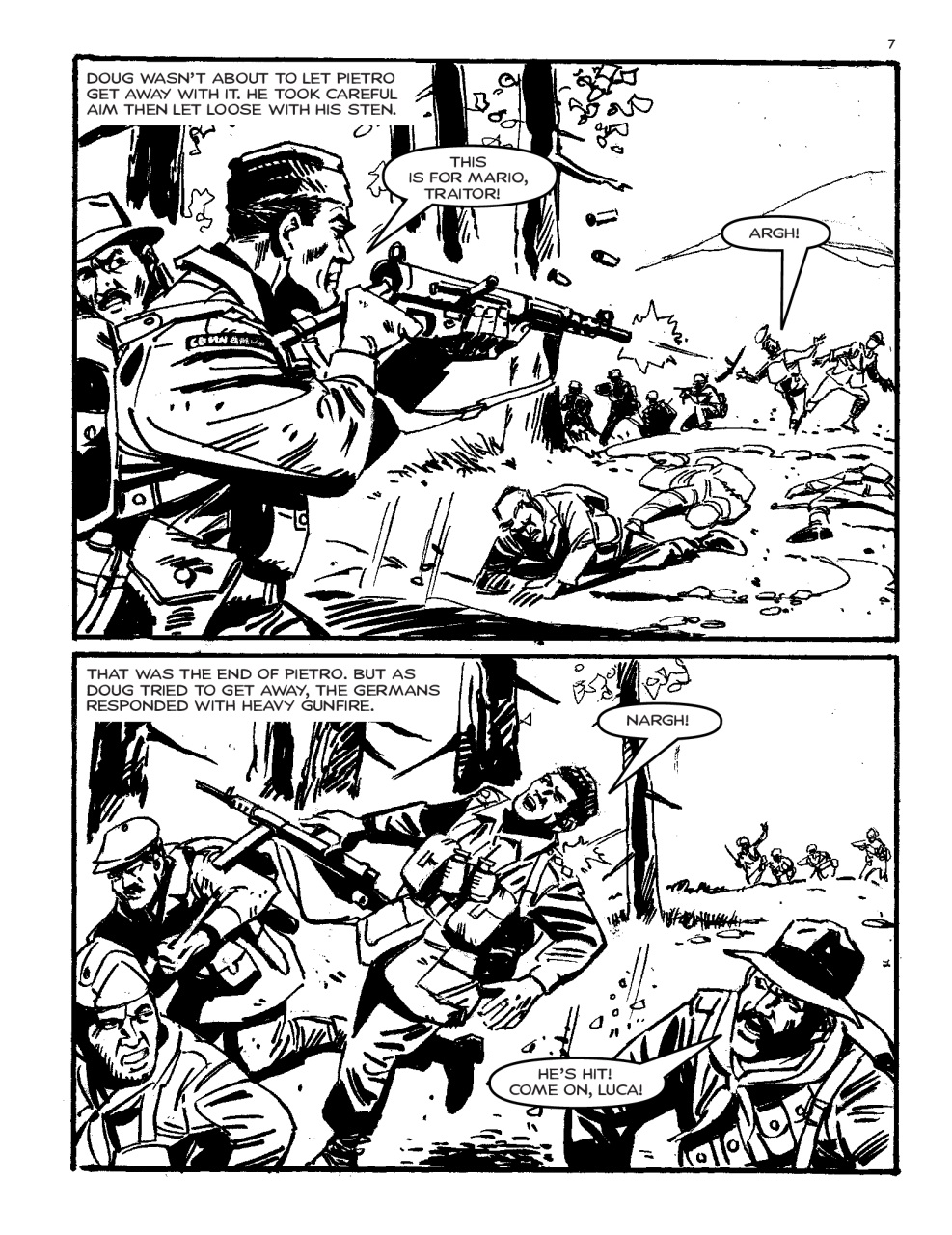 Commando Preview Pages