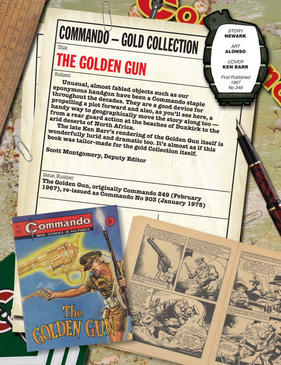 Commando Preview Pages