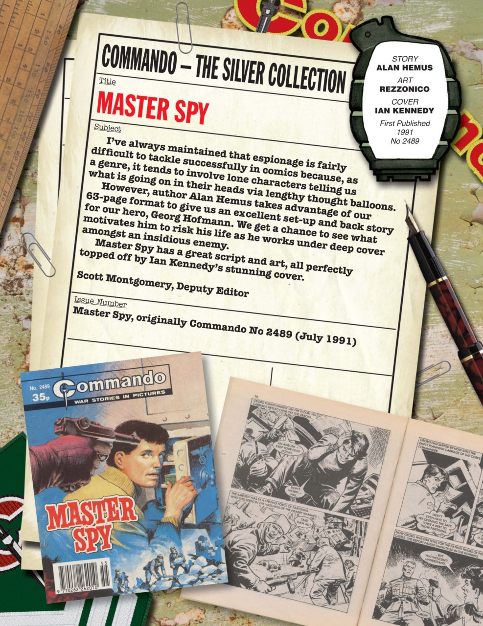 Commando Preview Pages