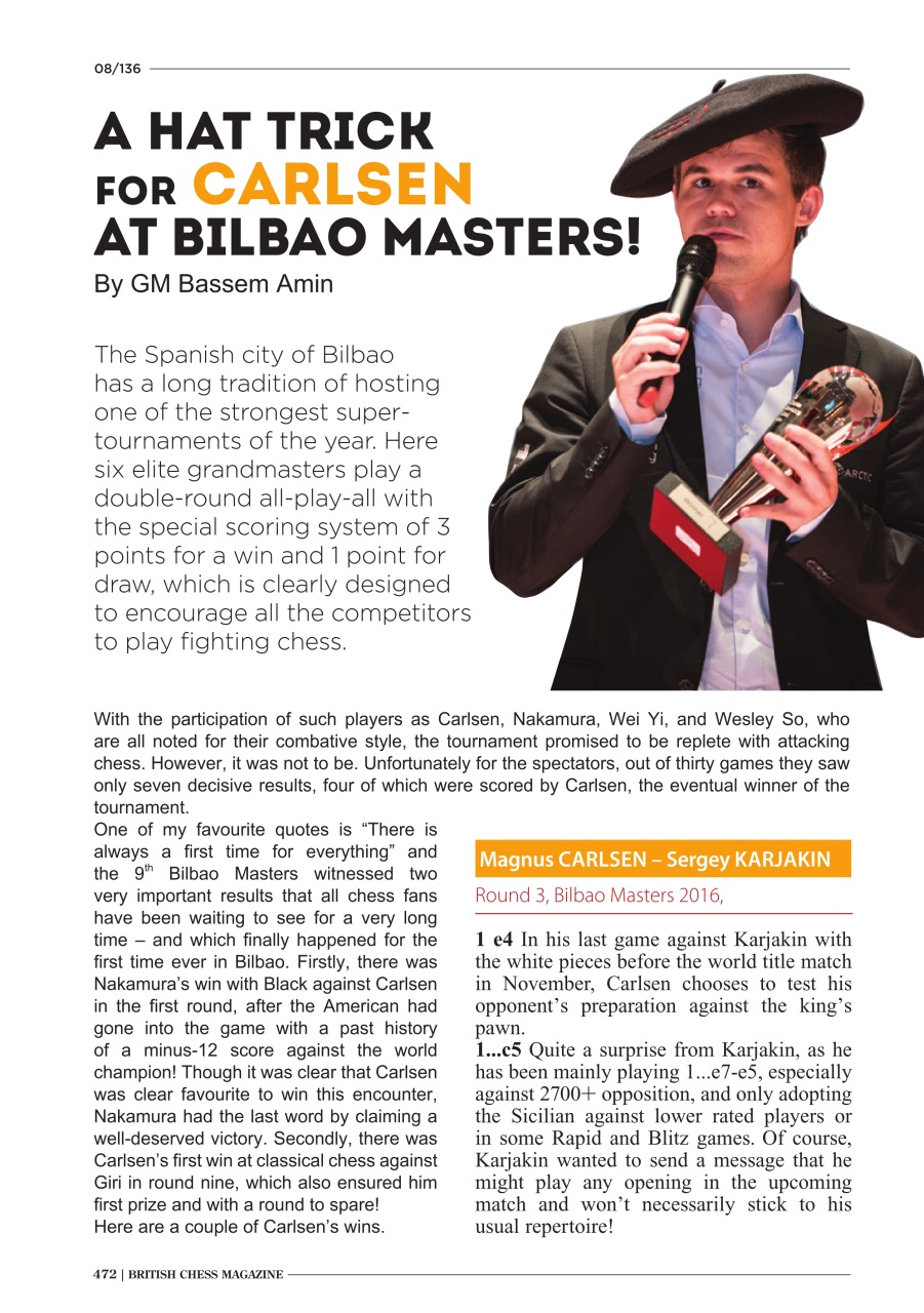 British Chess Magazine Preview Pages