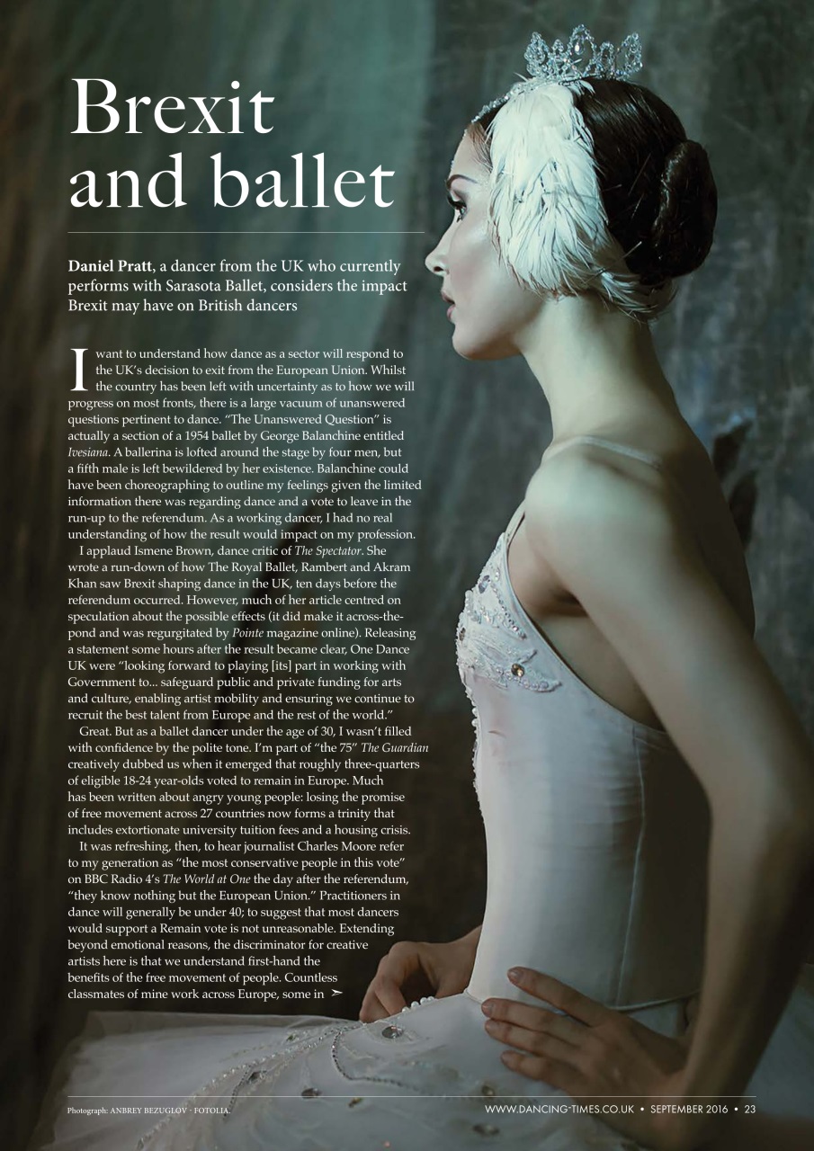 Dancing Times Preview Pages