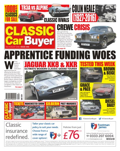 Classic Car Buyer issue 