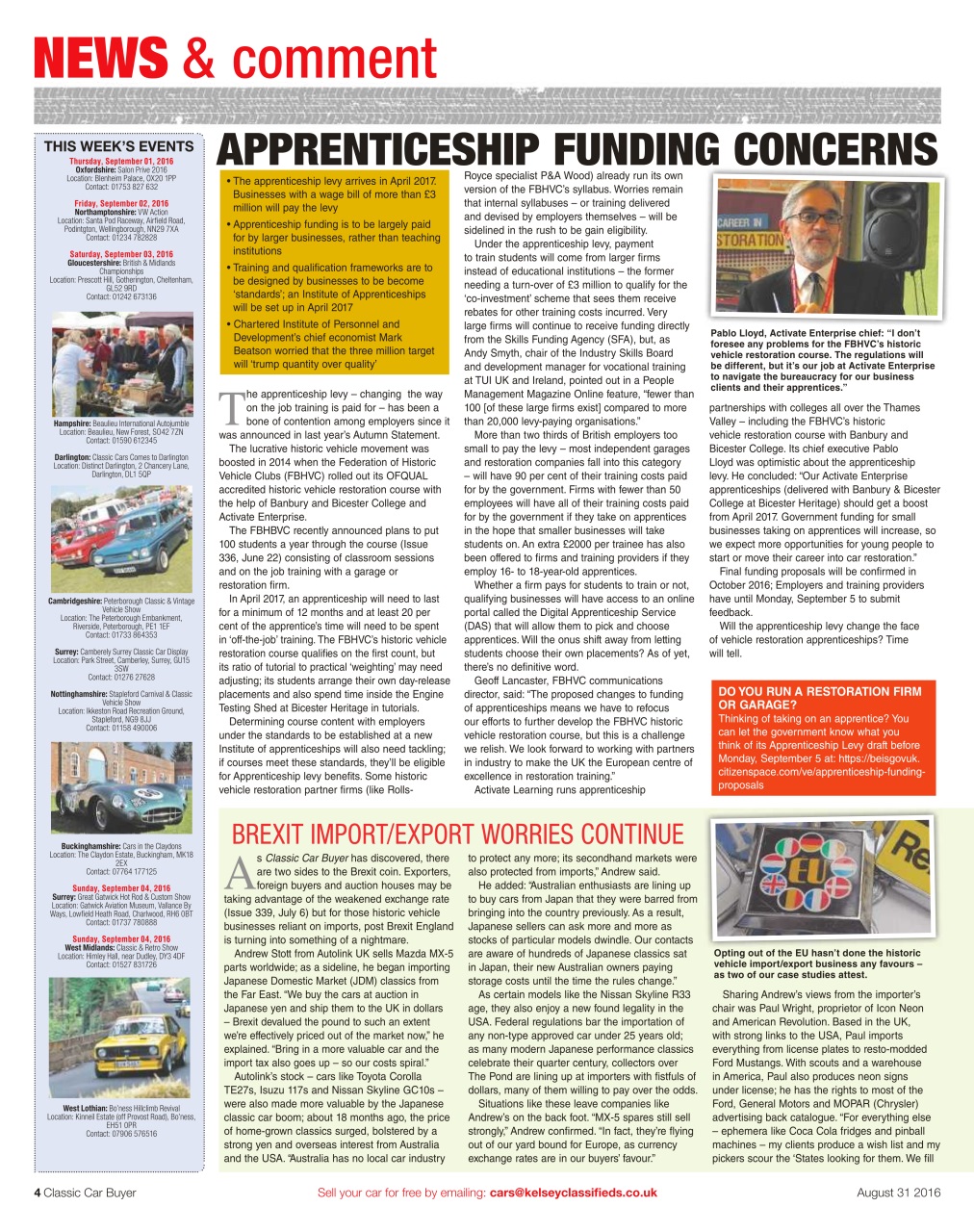 Classic Car Buyer Preview Pages