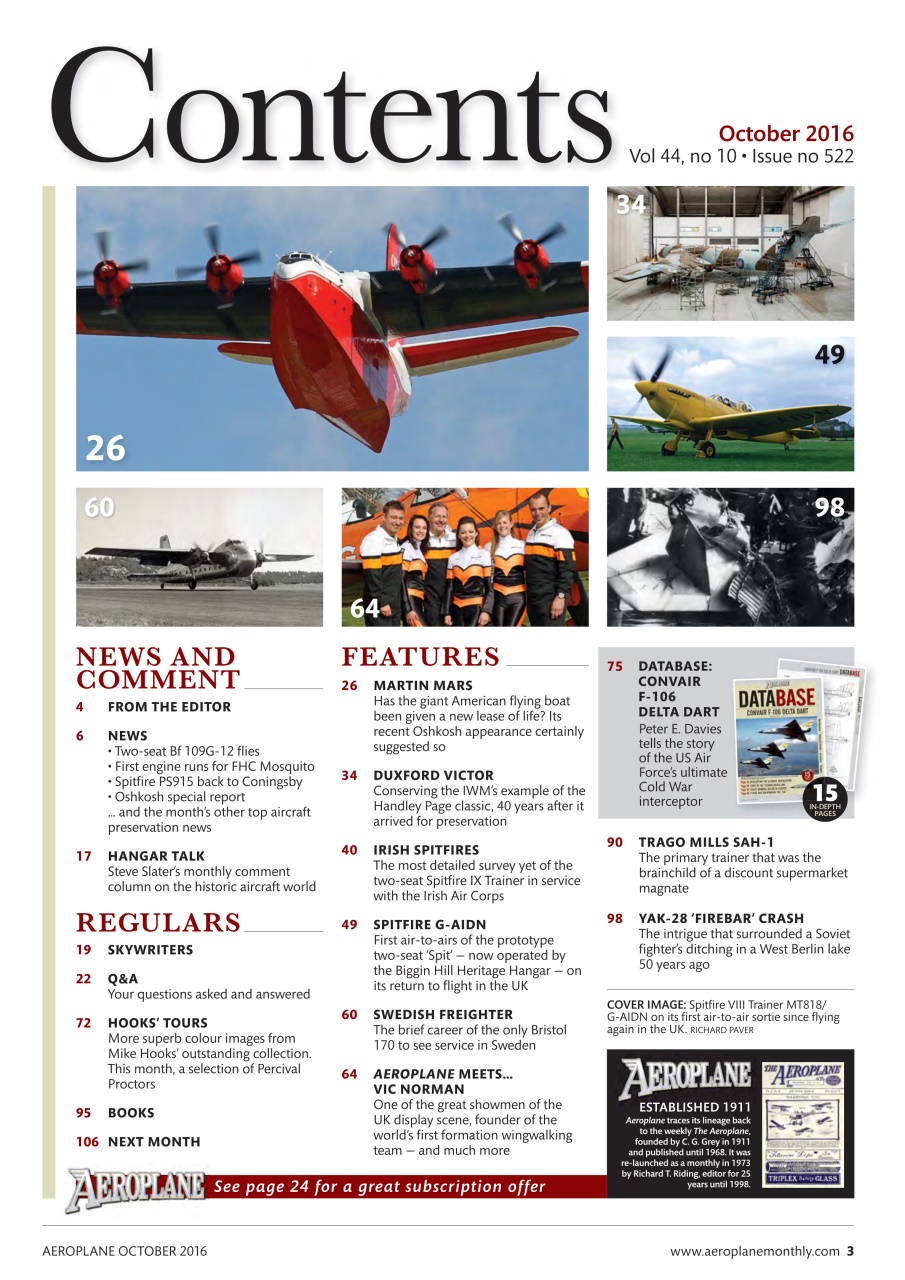 Aeroplane Preview Pages