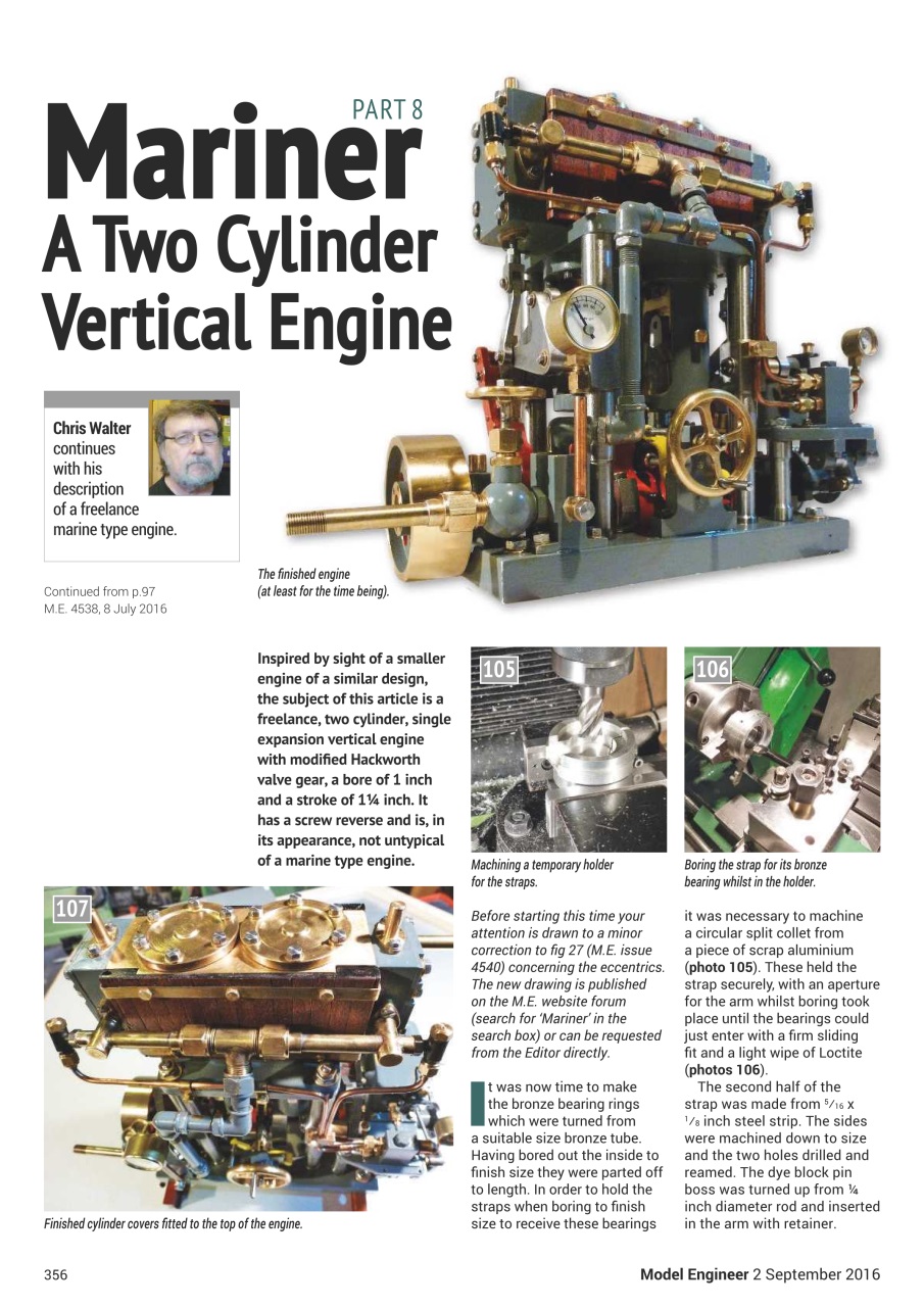 Model Engineer Preview Pages