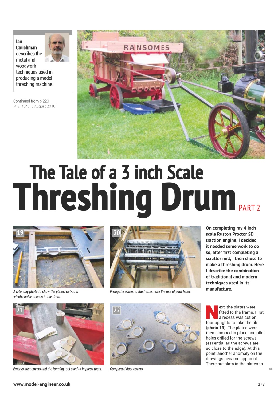 Model Engineer Preview Pages