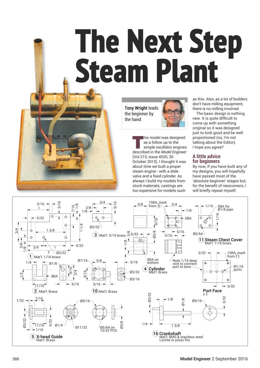 Model Engineer Preview Pages