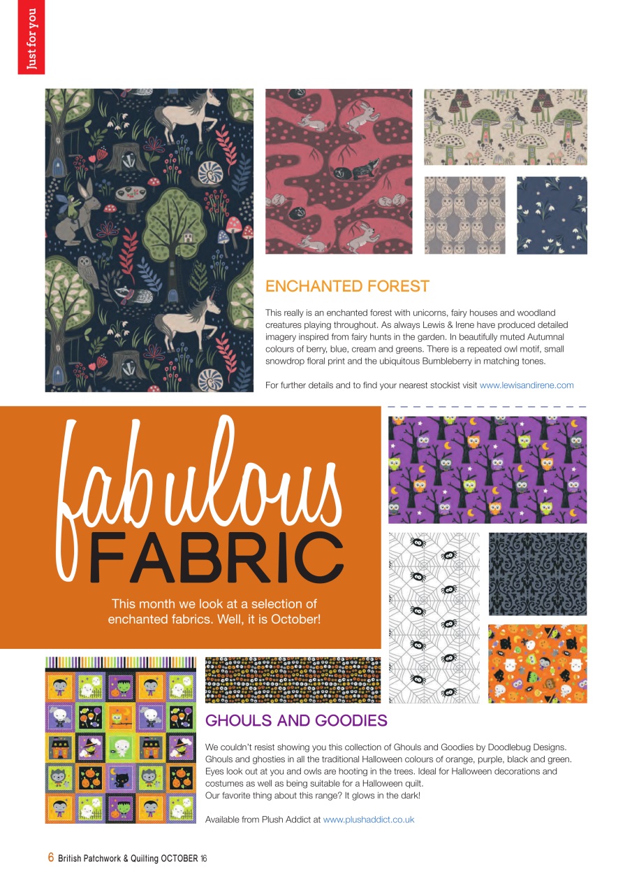 Patchwork and Quilting Preview Pages