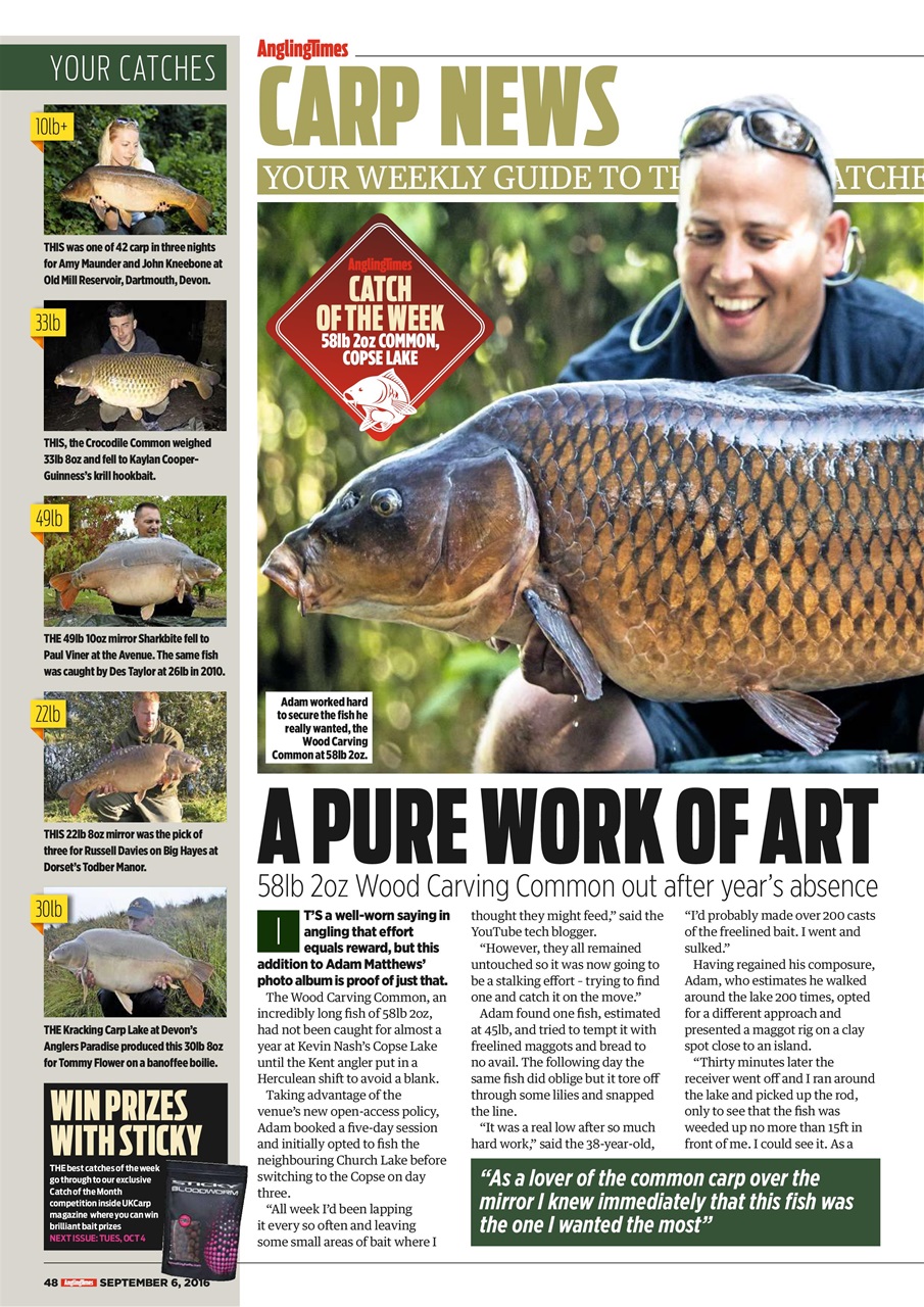Angling Times Preview Pages